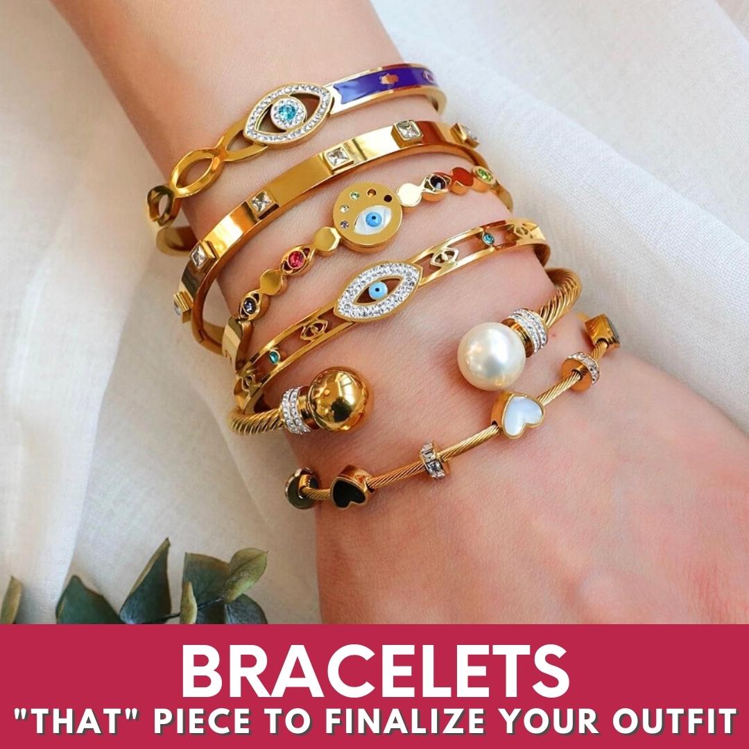 women's bracelets stainless steel