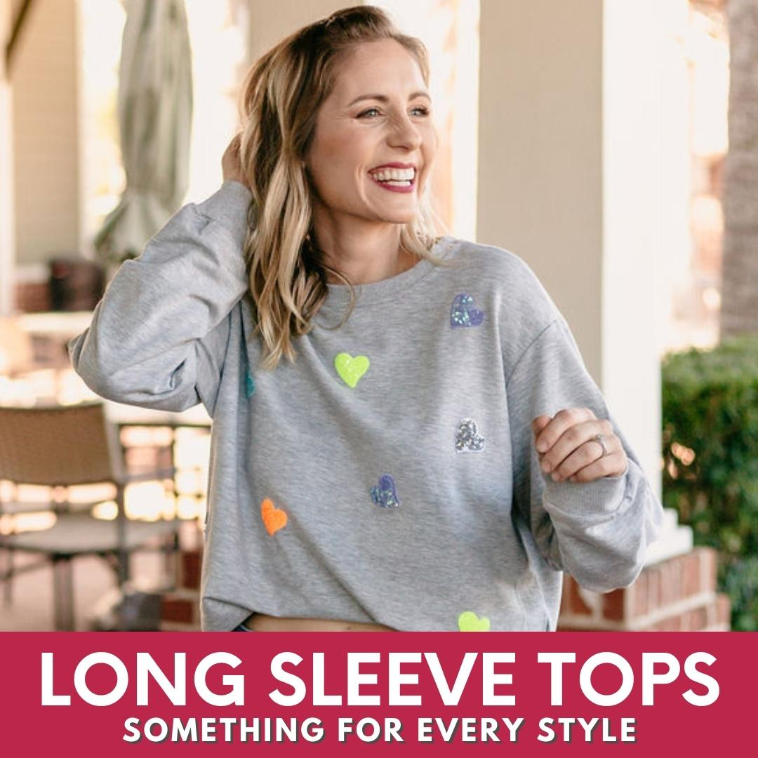 Women's Long Sleeve Tops