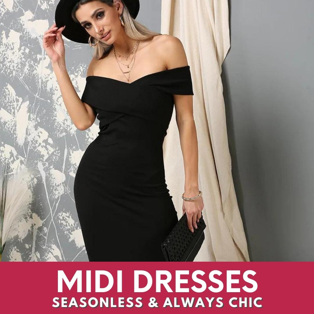 Women's Midi Dresses