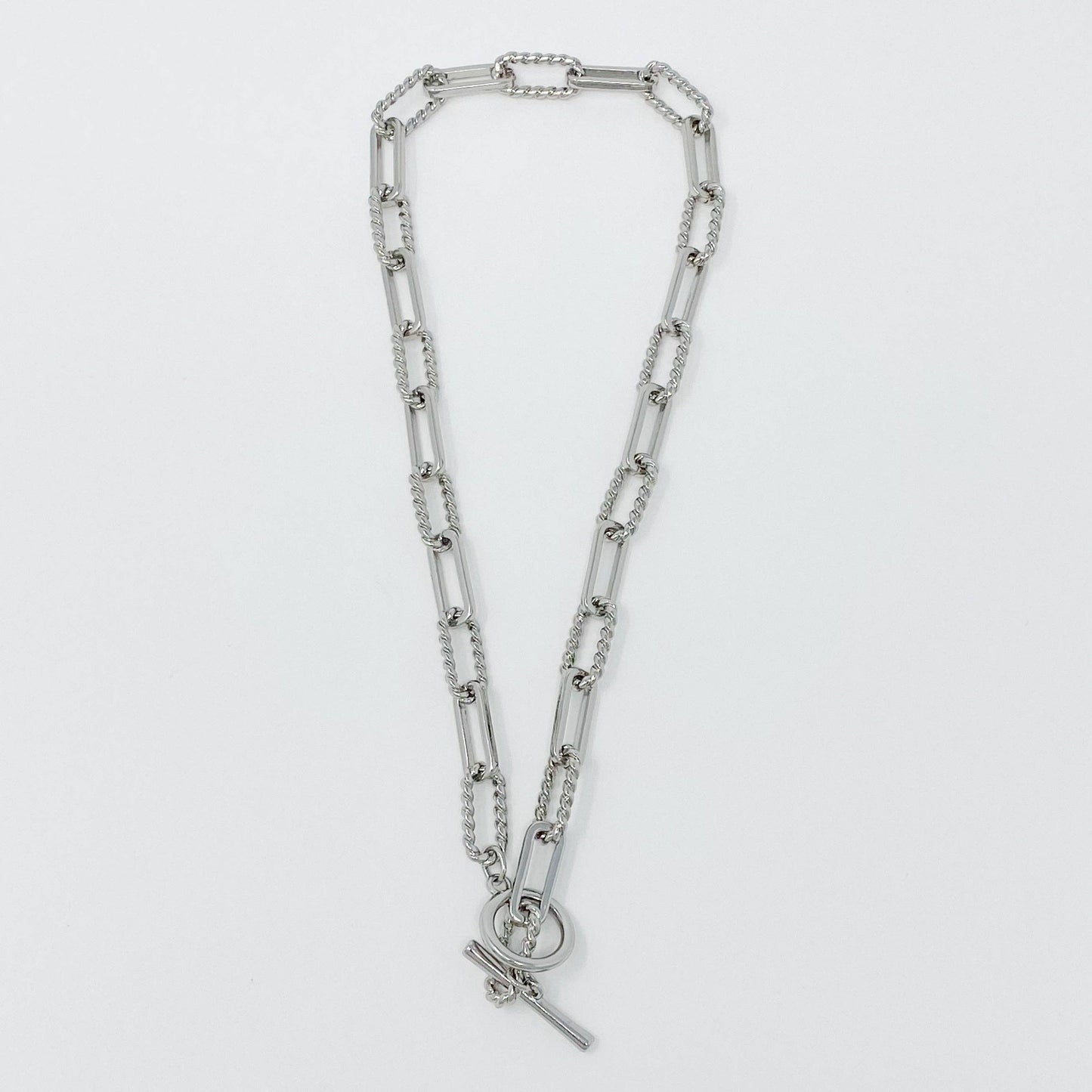 Toggle Chain Gold-Plated Link Necklace