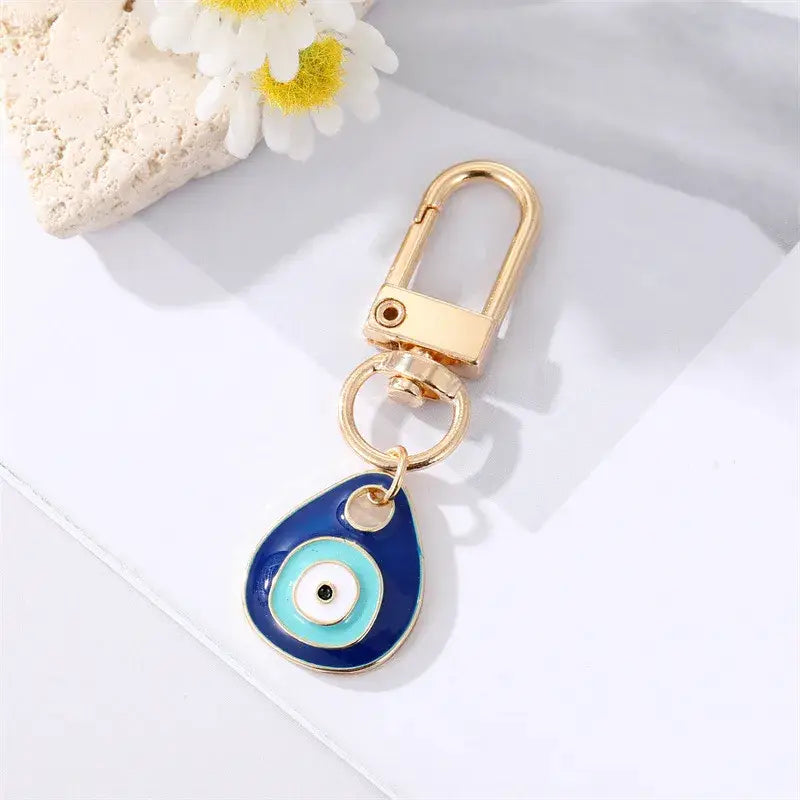 Evil Eye Keychain | Uniquely Claudia Boutique