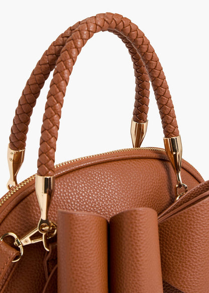 Bea Braided Top Handle Satchel | Uniquely Claudia Boutique