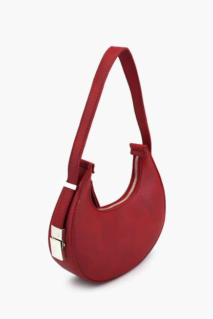 Carol Top Handle Crescent Shoulder Bag | Uniquely Claudia Boutique