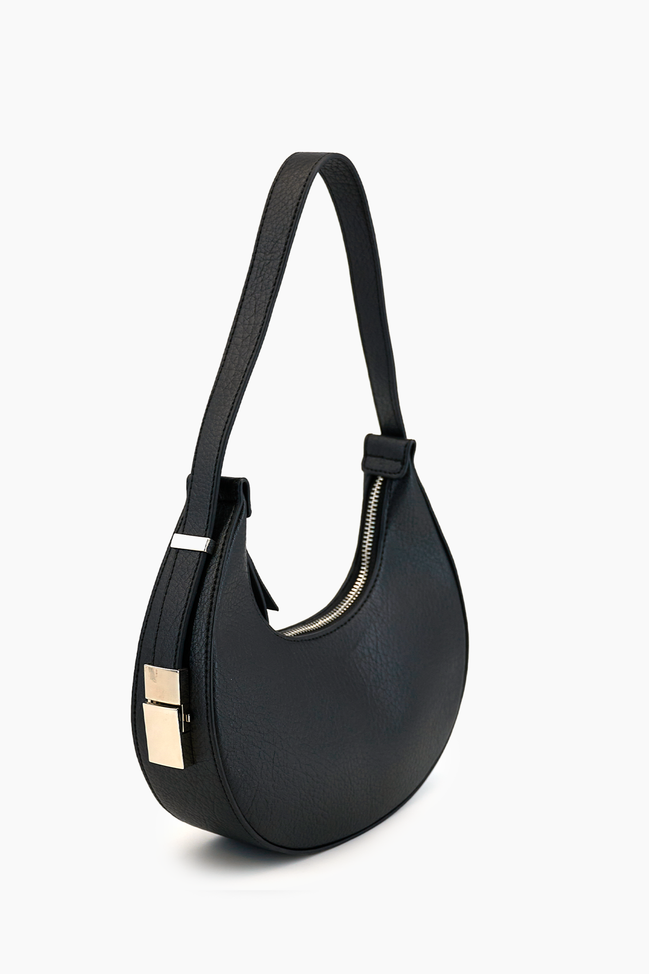 Carol Top Handle Crescent Shoulder Bag | Uniquely Claudia Boutique