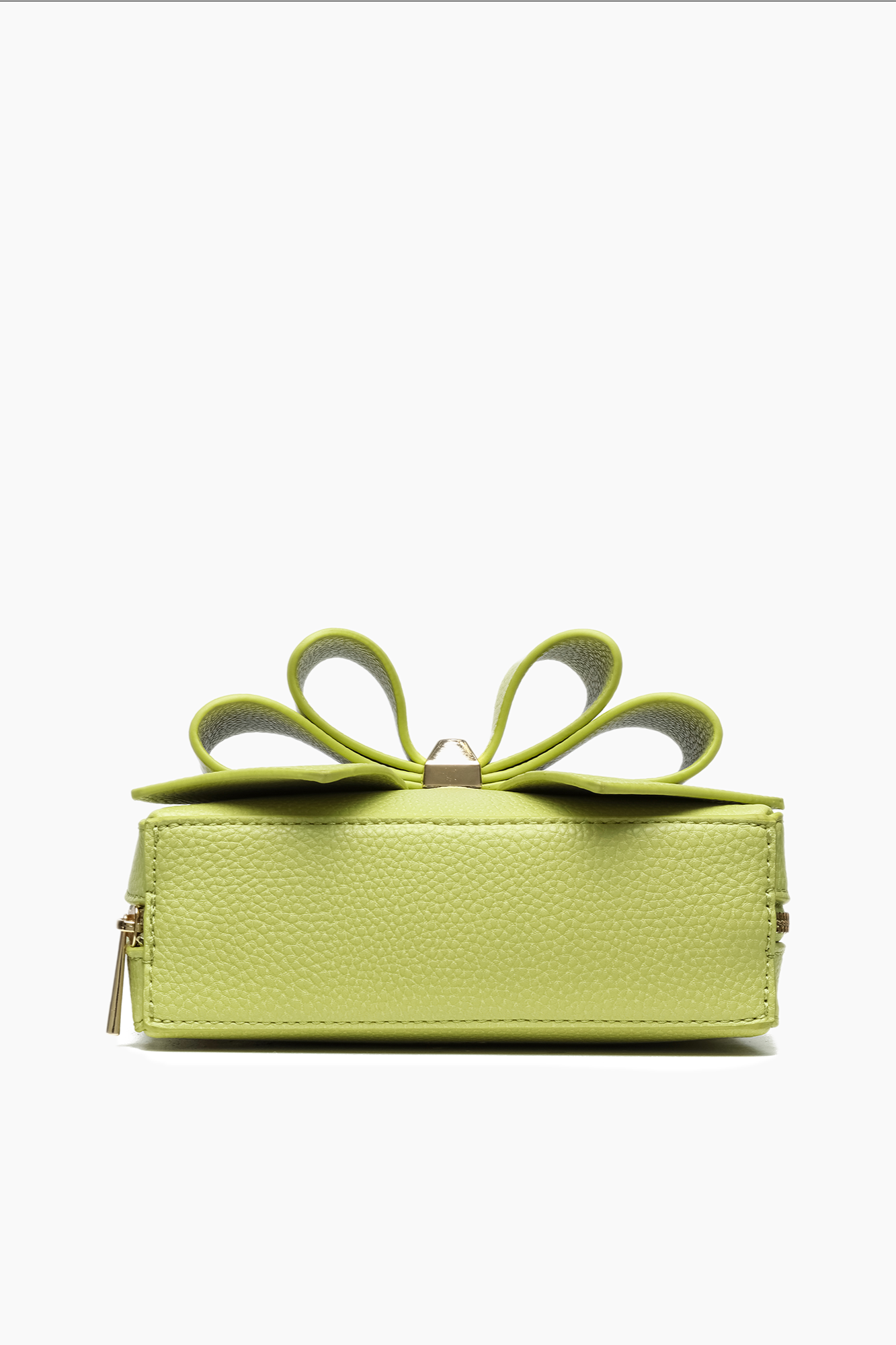 Chloe Bow Lime Mini Crossbody Bag | Uniquely Claudia Boutique 