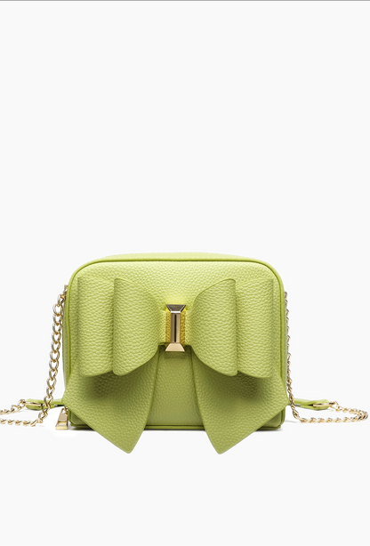 Chloe Bow Mini Crossbody Bag | Uniquely Claudia Boutique 