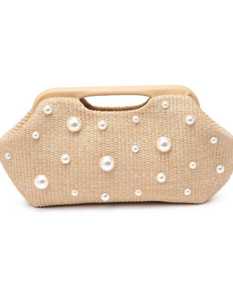 Mallory Pearl Clutch | Uniquely Claudia Boutique