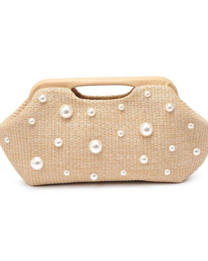 Mallory Pearl Clutch | Uniquely Claudia Boutique