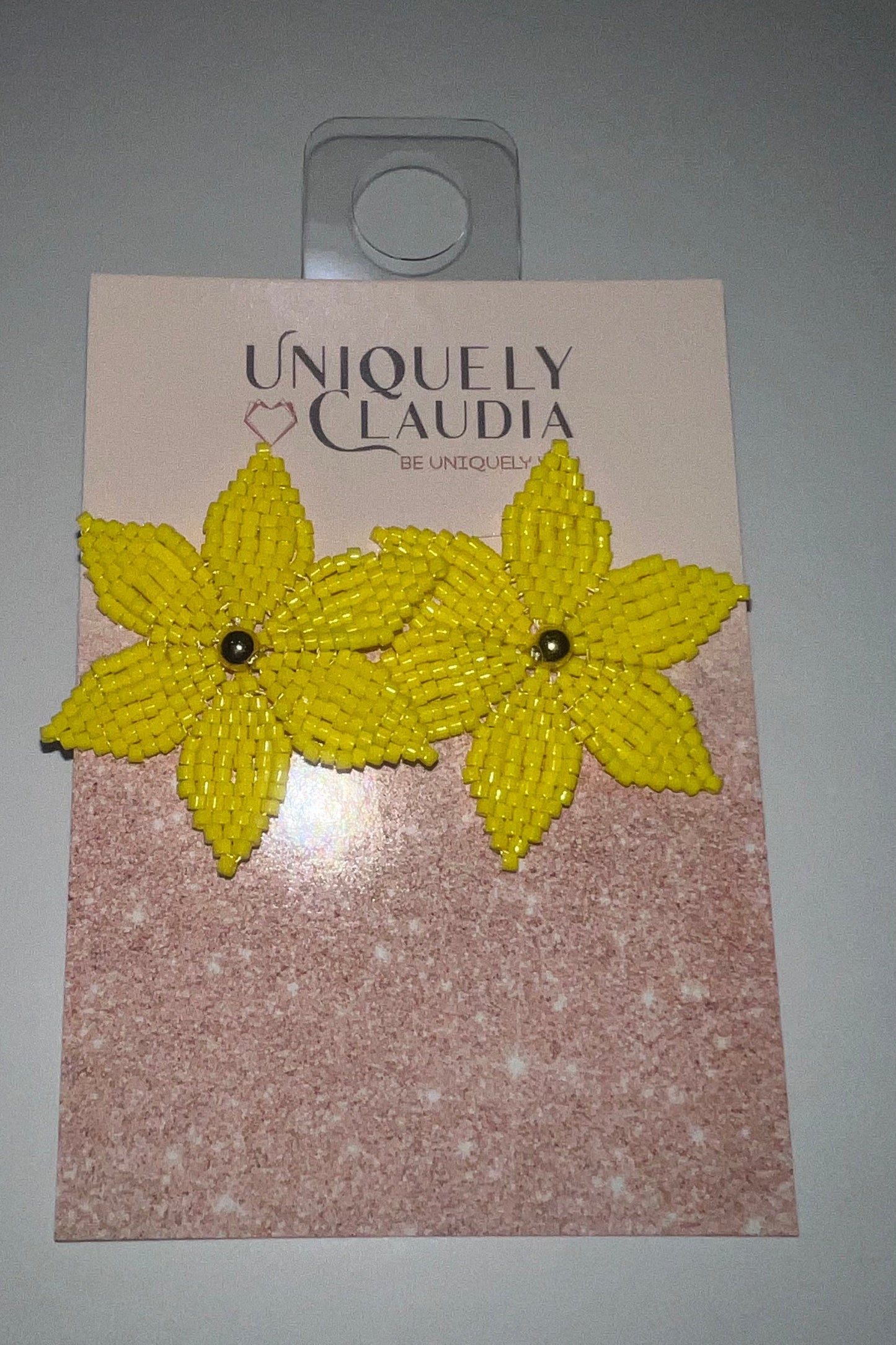 Orchid Miyuki Beads Stud Earrings | Uniquely Claudia Boutique 