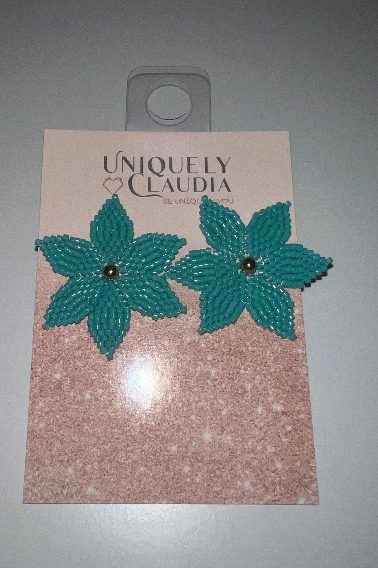 Orchid Miyuki Beads Stud Earrings | Uniquely Claudia Boutique 