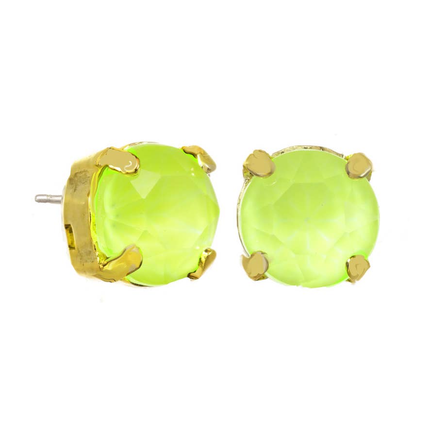 TOVA Oakland Electric Yellow Studs