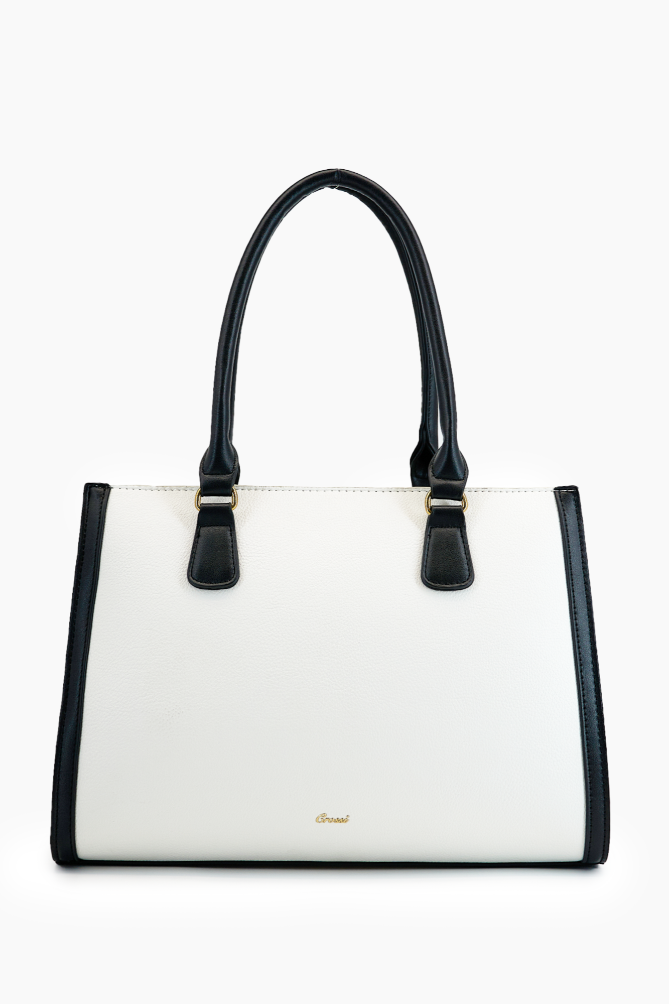 Tessa Black & White Tote Bag | Uniquely Claudia Boutique