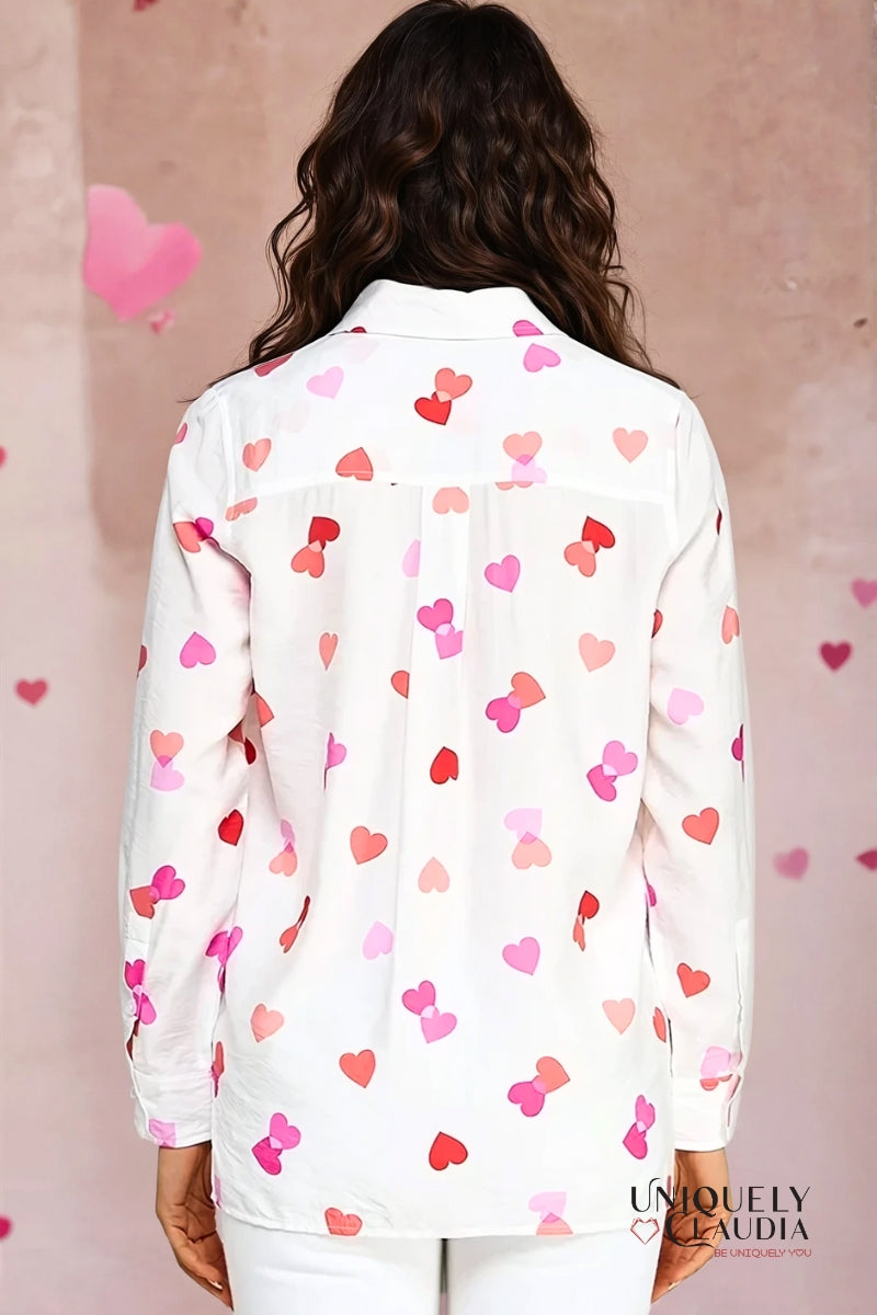 You Have My Heart Blouse | Uniquely Claudia Boutique