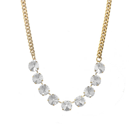 TOVA Mini Sofia Necklace: Clear