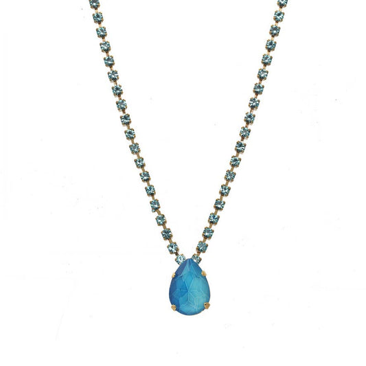 TOVA Milli Necklace in Electrics: Electric Blue