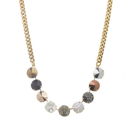 TOVA Mini Sofia Necklace: Metallics